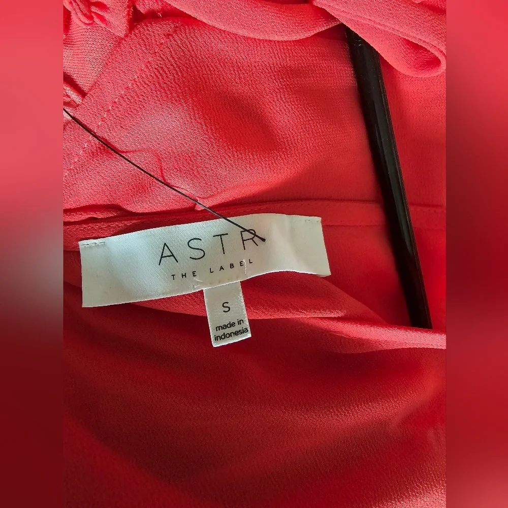 ASTR The Label Women's Orange Playsuit-romper - Picture 3 of 8